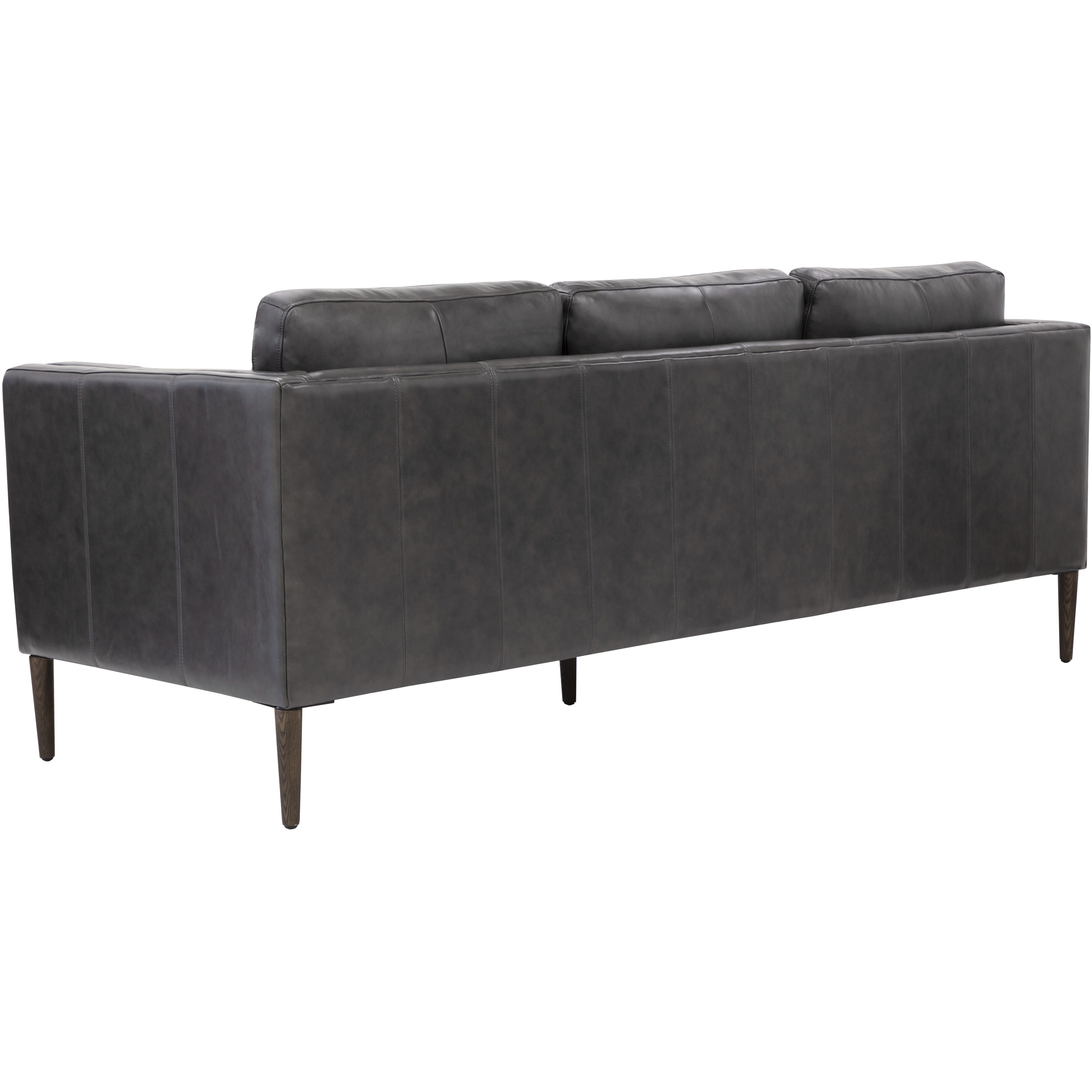 Richmond Brentwood Charcoal Leather Sofa